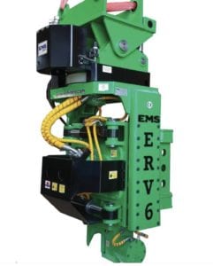 Side Grip Vibro Pile Drivers
